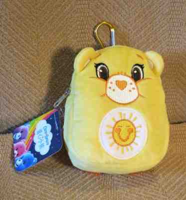 New Care Bear Funshine Yellow Plush Mini Backpack Pouch 5