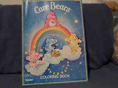 Vintage Care Bears Coloring Book 1982 Rare