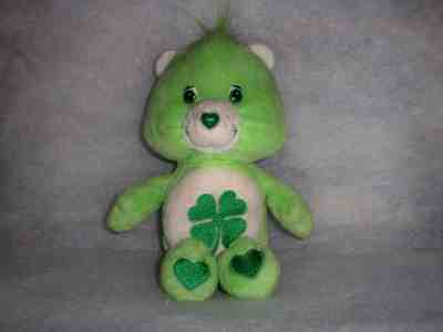Care Bears Mini Good Luck Bear Green Clover 9