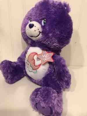 RARE 2006 fluffy and floppy Sweet Dreams Care Bear Plush With Hug And Sniff Tag