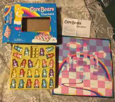2004 CARE BEARS CHECKERS NEW DAMAGE ON BOX END 