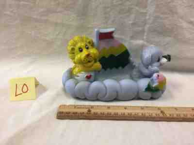 Vintage Care Bears Rubber Boat Bath Tub Toy 7
