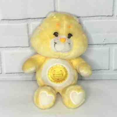 Vintage 1983 Kenner Funshine Sun Care Bears Sunshine Plush Stuffed Animal