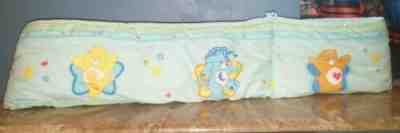 Care Bear Nursery Crib Bumper Pad Sweet Dreams CAREBEAR Mint Green Yellow Blue