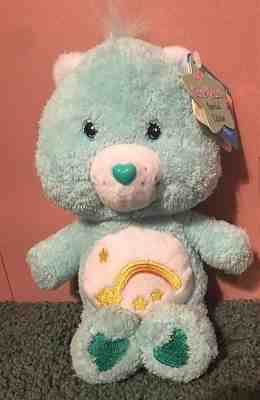 NEW W TAGS~2004~CARE BEARS~SPECIAL EDITION~FLUFFY LIL' WISH BEAR PLUSH~8.5