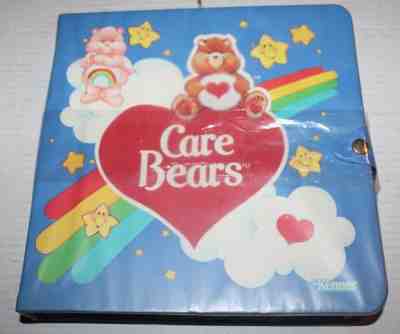 Care Bear Storybook Binder Play Case Storage Case 1984 NOS Vintage Kenner