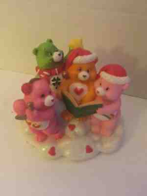 Carlton Cards Christmas With The Care Bears Figurine Vintage Ceramic Figure