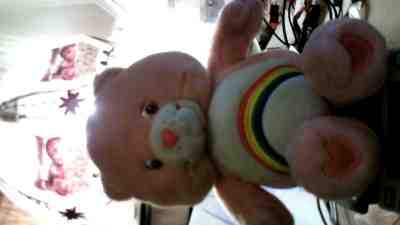 Care Bears CHEER BEAR Pink Rainbow Plush Toy 8