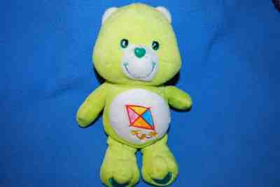 Do Your Best Bear Lime Green CARE BEARS Kite Plush Toy 8