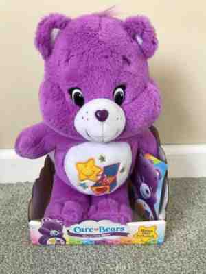 2015 Care Bears Surprise Bear Soft Plush Stuffed Animal 12" NEW IN BOX W/ DVD
