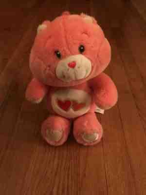 Seated 12” Singing Talking Moving Friend Bear Care Bear Love Pink Plush- 2003