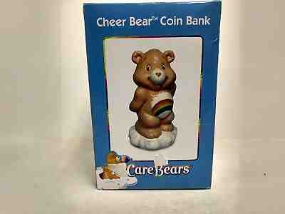 Cheer Bear Care Bears Ceramic Coin Bank Tri-Star 2003 t1608