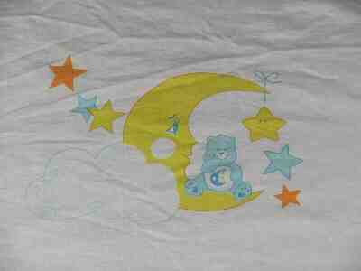 Care Bear Vintage Pillow Case & Pillow Carter's Blue Moon Stars Goodnight Bear
