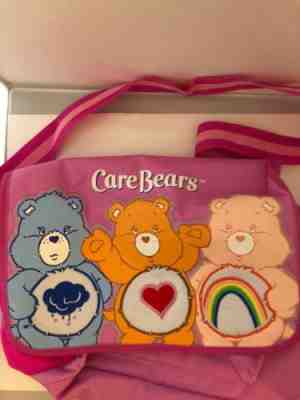 2003 Care Bears pink messenger bag