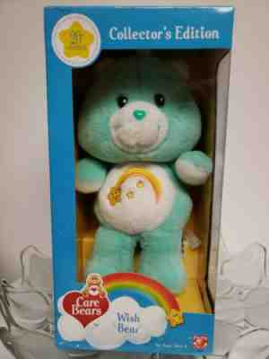Care Bears 20th Anniversary Collector’s Edition. Wish Bear. 2003. 