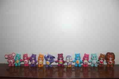 Set of 13 Series 4 Care Bears & Cousins Mini Blind Bag Figures With Rare! Lot.
