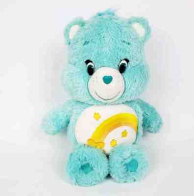 Carebears 2015 Wish Shooting Star Green Bear Plush Stuffed Toy Doll Soft 13
