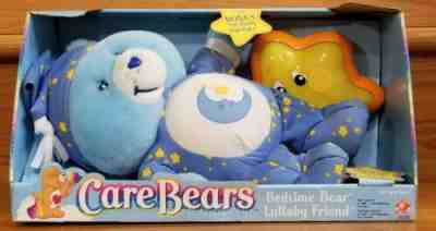 NEW~Care Bears~Bedtime Bear Lullaby Friend~Star Buddy Nightlight 2003 RARE NICE 