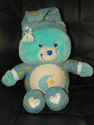 2002 CARE BEARS Talking Bedtime Bear Light Up Musical Singing Lullaby 13