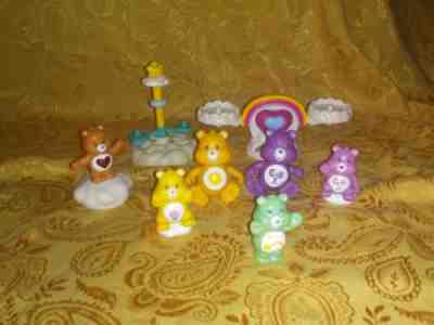 Care Bears Care-a-Lot Castle Teeter Totter Carousel Playset with Figures 