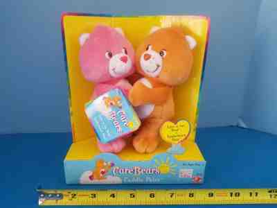 Vintage 2002 Cuddle Pairs Love-a-lot Tenderheart Care Bears 31730 Play Along NIB