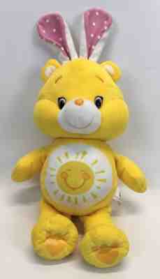 Care Bears Sunshine Funshine Bear 2015 Easter Bunny Ears Plush Stuffed Toy 20