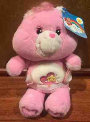 NWT MINT  2003 Care Bear baby Hugs  10 Inch 20th Anniversary With Diaper