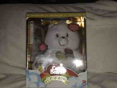 White Heart of Gold Care Bear - Premier Collector's Edition NIB with DVD - 2008