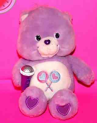 Plush CARE BEARS Electronic Talking Toy JOKE AND GIGGLES SHARE BEAR 13