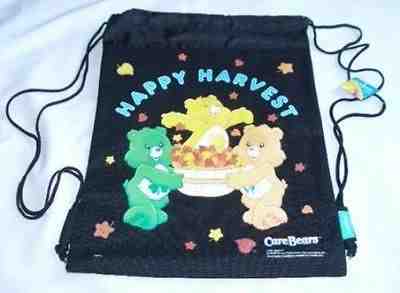 Care Bear Happy Harvest Drawstring Backpack Sling Tote Kids School Gym Bag 