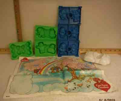Care Bears & Cousins RARE Vintage Play Doh Molds/mat 1983/4