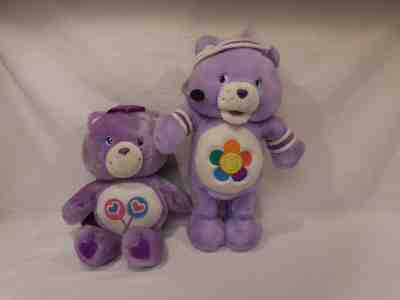 Care Bears Harmony Bear Lets Get Physical Singing Dancing + CareBears Back Pack