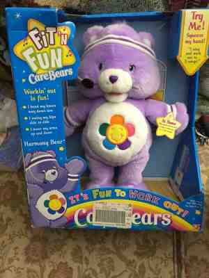 Care Bears Fit is Fun Original Packaging - Harmony Bear Working Out is Fun