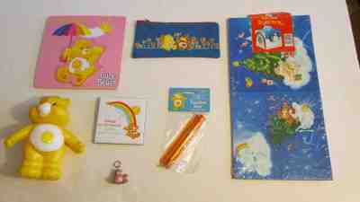 Care Bears Collectibles Lot Vintage Toys Puzzle Plaque School Supplies 80s 90s