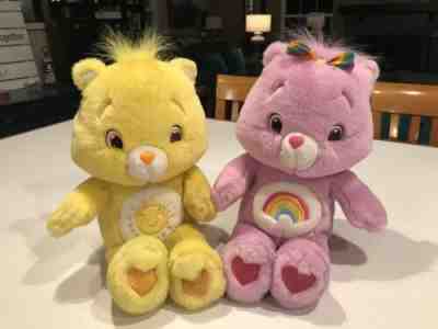 Care Bears Interactive Talking Sing-Along Friends set of 2 Cheer & Funshine