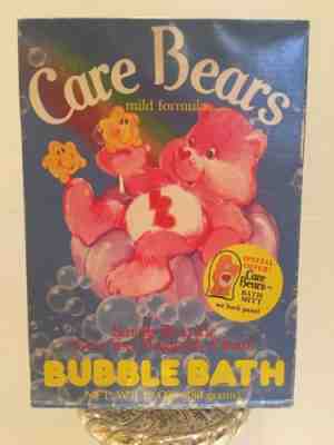 1985 Care Bears Bubble Bath Box 