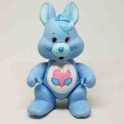 Vintage Care Bears Cousin Poseable Figure Swift Heart Rabbit 1985 Kenner Bunny