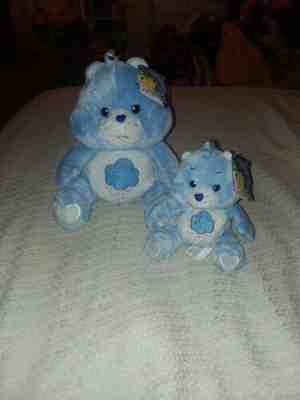 Care Bears 2004 blue Grumpy bears Celebration collection. Both NWT must see!! 