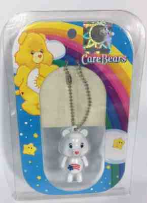 New In Package Care Bears Keychain Mini America Cares Bear