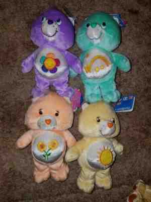 Lot of 4 Care Bears DAZZLEBRIGHT SERIES 5 new w/ tags