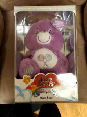 Care Bear Collectibles Share Bear Swarovski Crystal, Sterling Silver Accents