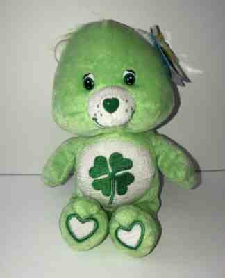 Care Bears Lil' Glows Green Clover Good Luck Bear Series 6 Special Edition 2004