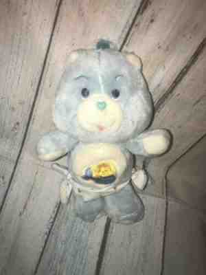 Vintage Care Bears CUB Bear TUGS Blue Baby Boy in Diaper Plush1983 Kenner 11