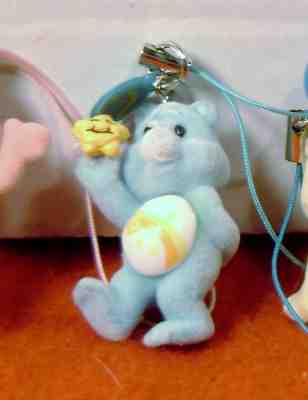 Care Bear WISH BLUE SHOOTING STAR Keychain Cell Phone Strap