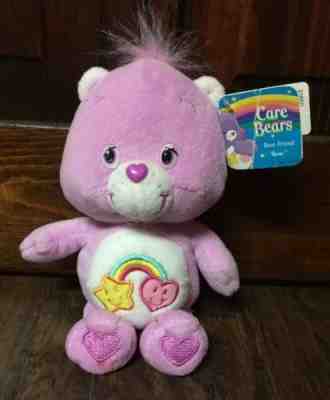 2004 Play Along Care Bears Best Friend Bear 8.5” Collectible BeanIe Plush w/Tags