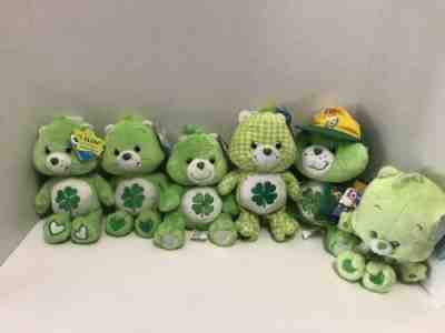 Good Luck care bear Lot Glow In The Dark, Celebration, Country Fun, Special Rare