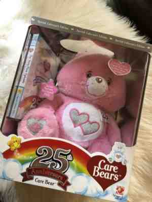 Care Bear Special Collectors Edition 25th Anniversary Swarovski Crystal Eyes DVD
