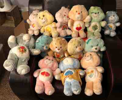 Care Bears -- Huge Lot of 23, some Cousins, 20 from the 1980's, 3 from 1991