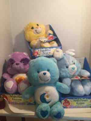 Care Bears Plush 5 Funshine Swift Heart Bright Heart Bedtime And Happy Birthday
