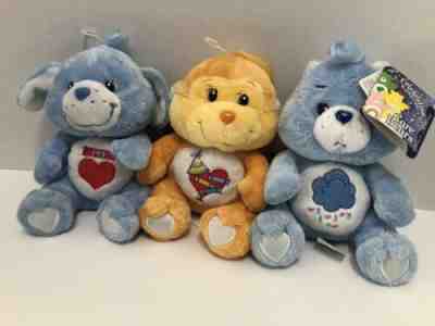 Care Bears Celebration Collection Grumpy Cousin Loyal Heart Playful Monkey 2005